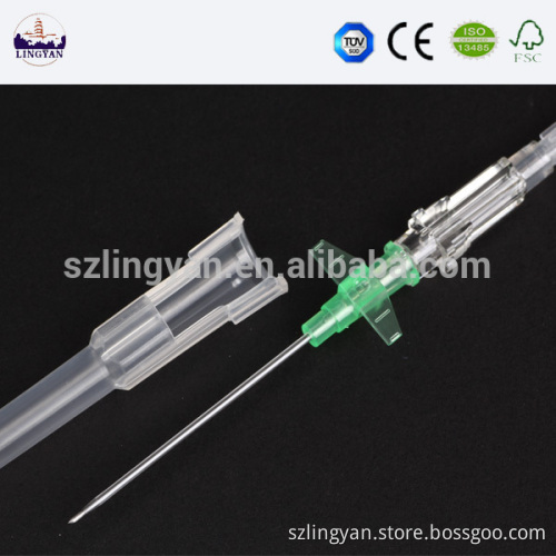 butterfly needle 18g valve with wings